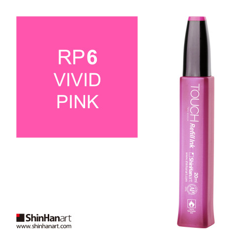 Shinhanart Touch Refill Ink 20 ml RP6 Vivid Pink