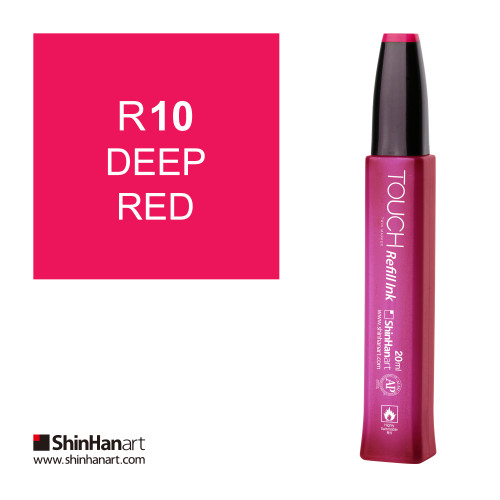 Shinhanart Touch Refill Ink 20 ml Deep Red R10