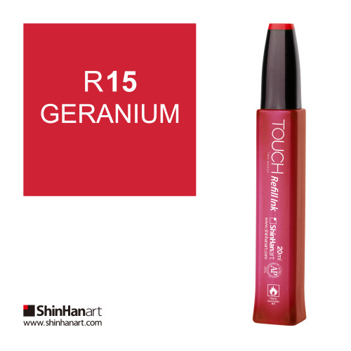 Shinhanart Touch Refill Ink 20 ml R15 Geranium