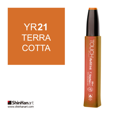 Shinhanart Touch Refill Ink 20 ml YR21 Terra Cotta