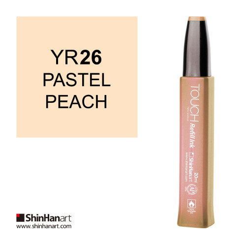 Shinhanart Touch Refill Ink 20 ml YR26 Pastel Peach