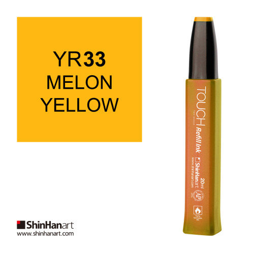 Shinhanart Touch Refill Ink 20 ml YR33 Melon Yellow