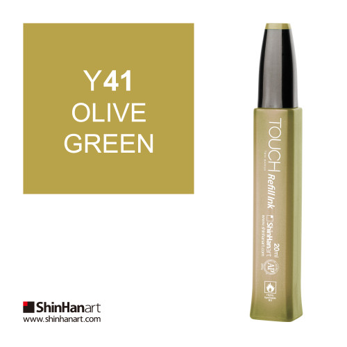 Shinhanart Touch Refill Ink 20 ml Y41 Olive Green