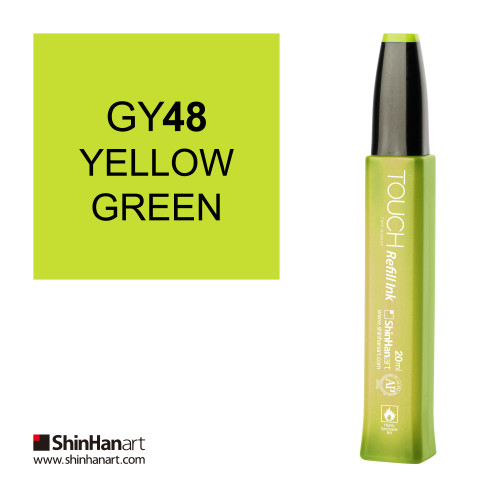 Shinhanart Touch Refill Ink 20 ml GY48 Yellow Green