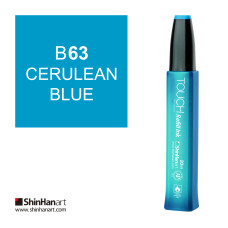 Shinhanart Touch Refill Ink 20 ml B63 Cerulean Blue