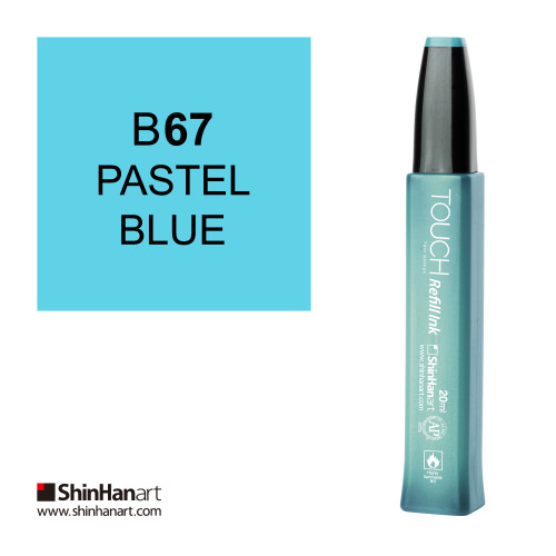 Shinhanart Touch Refill Ink 20 ml Pastel Blue B67