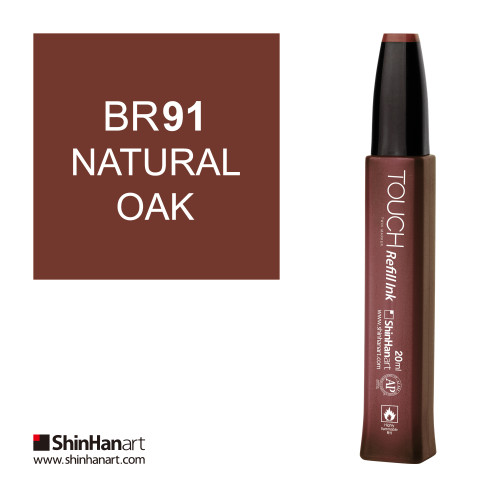Shinhanart Touch Refill Ink 20 ml BR91 Natural Oak