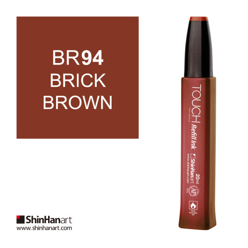 Shinhanart Touch Refill Ink 20 ml Brick Brown BR94