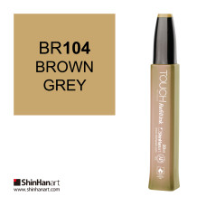 Shinhanart Touch Refill Ink 20 ml BR104 Brown Grey