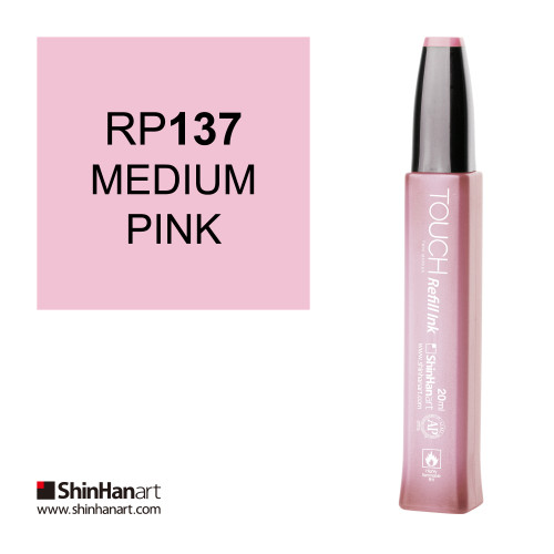 Shinhanart Touch Refill Ink 20 ml RP137 Medium Pink