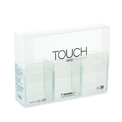 Shinhanart Touch Twin Brush Marker 36'lı Boş Çanta