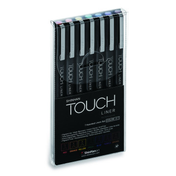 Shinhanart Touch Liner Color 7'li Set 0,1 mm