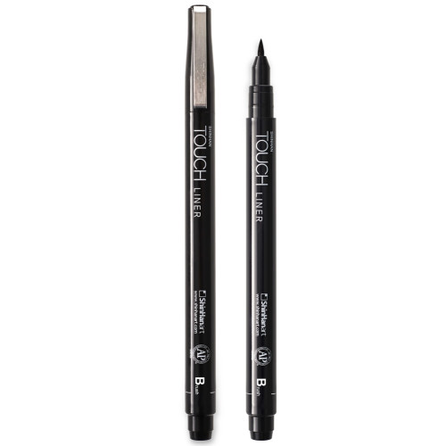 Shinhanart Touch Liner Black Fırça Uçlu Kalem