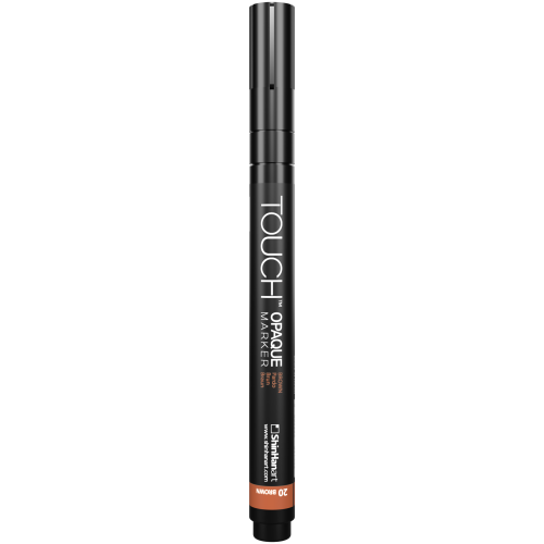 Shinhanart Touch Opaque Marker Fine Brown