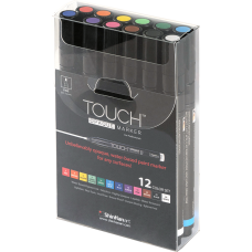Shinhanart Touch Opaque Marker 12 Renk Seti Fine
