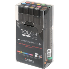 Shinhanart Touch Opaque Marker 15 Renk Seti Fine
