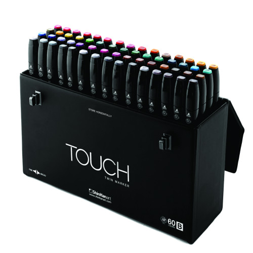 Shinhanart Touch Twin 72 Renk Marker Seti (Aluminum Limited Edition)