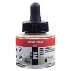 Amsterdam Akrilik Mürekkep 30 ML Warm Grey (178)