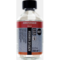 Amsterdam Akrilik Vernik Mat 115 – 250 ML Profesyonel Mat Akrilik Vernik