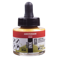 Talens Amsterdam Akrilik Mürekkep 30 ml – Light Gold (802)