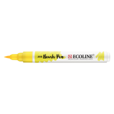 Talens Ecoline Fırça Uçlu Kalem Lemon Ylw