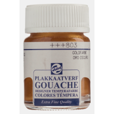 Talens Gouache Jar 16ml Deep Gold