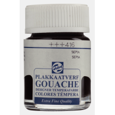 Talens Gouache Jar 16ml Sepia