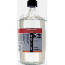 Amsterdam Akrilik Vernik Matt 115 – 1000 ml Profesyonel Mat Koruyucu Vernik