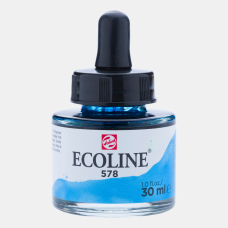 Talens Ecoline 30 ML Sky Blue Cyan