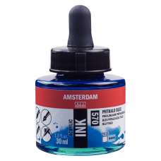 Amsterdam Akrilik Mürekkep 30 ml Phthalo Blue (570)