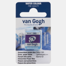Van Gogh Suluboya Tableti: Quinacridone Mor Mavi