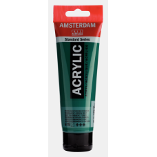 Amsterdam Standart Akrilik Boya 120 ML Permanent Green Deep 619 – Yoğun ve Derin Yeşil