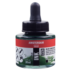 Talens Amsterdam Akrilik Mürekkep 30 ml – Olive Green Deep (622)