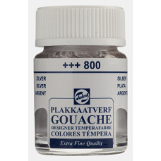 Talens Gouache Jar 16ml Silver