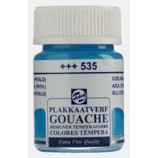 Talens Gouache Jar 16ml Cerulean Blue Phthalo
