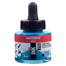 Talens Amsterdam Akrilik Mürekkep 30 ml – Kings Blue (517)