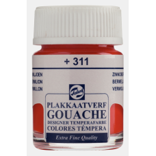 Talens Gouache Jar 16ml Vermilion