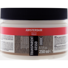 Amsterdam Gesso Şeffaf 250 ML 3000 – Profesyonel Yüzey Astarı