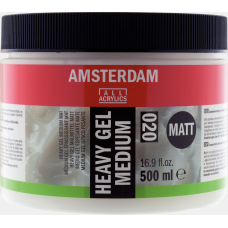 Amsterdam Heavy Gel Medium Matt 020 500 ML