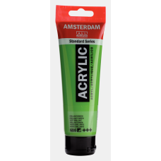 Amsterdam Standart Akrilik Boya 120 ML – Brilliant Green | Canlı & Parlak Yeşil (605)