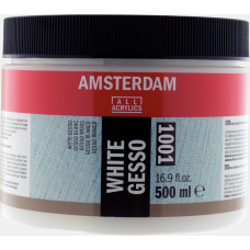 Amsterdam Gesso Siyah 002 500 ML – Profesyonel Tuval & Ahşap Astarı