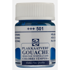 Talens Gouache Jar 16ml Light Blue Cyan
