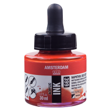 Talens Amsterdam Akrilik Mürekkep 30 ml – Naphthol Red Deep (399)