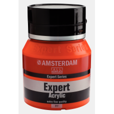 Amsterdam Expert Akrilik 400 ML Vermilion – Profesyonel Akrilik Boya
