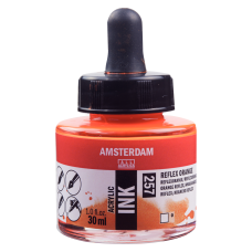 Amsterdam Akrilik Mürekkep 30 ML Reflex Orange – Canlı Turuncu (257)
