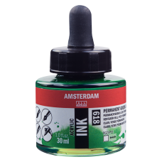 Amsterdam Akrilik Mürekkep 30 ml Permanent Green (618)