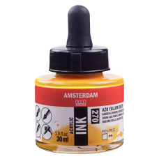 Amsterdam Akrilik Mürekkep 30 ML Azo Yellow Deep 270 | Yoğun ve Canlı Sarı