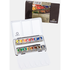 Rembrandt 12 Renk Tablet Sulu Boya Seti - Metal Kutu (Urban Cityscape)