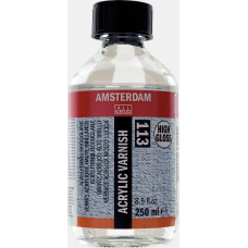 Amsterdam Parlak Akrilik Vernik 250 ML – Profesyonel Koruma ve Canlı Bitiş
