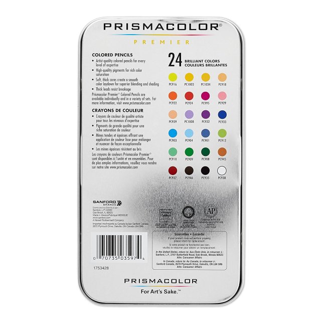 Prismacolor Premier 24 Parça Kuru Boya Seti — Prismacolor (görsel 4)